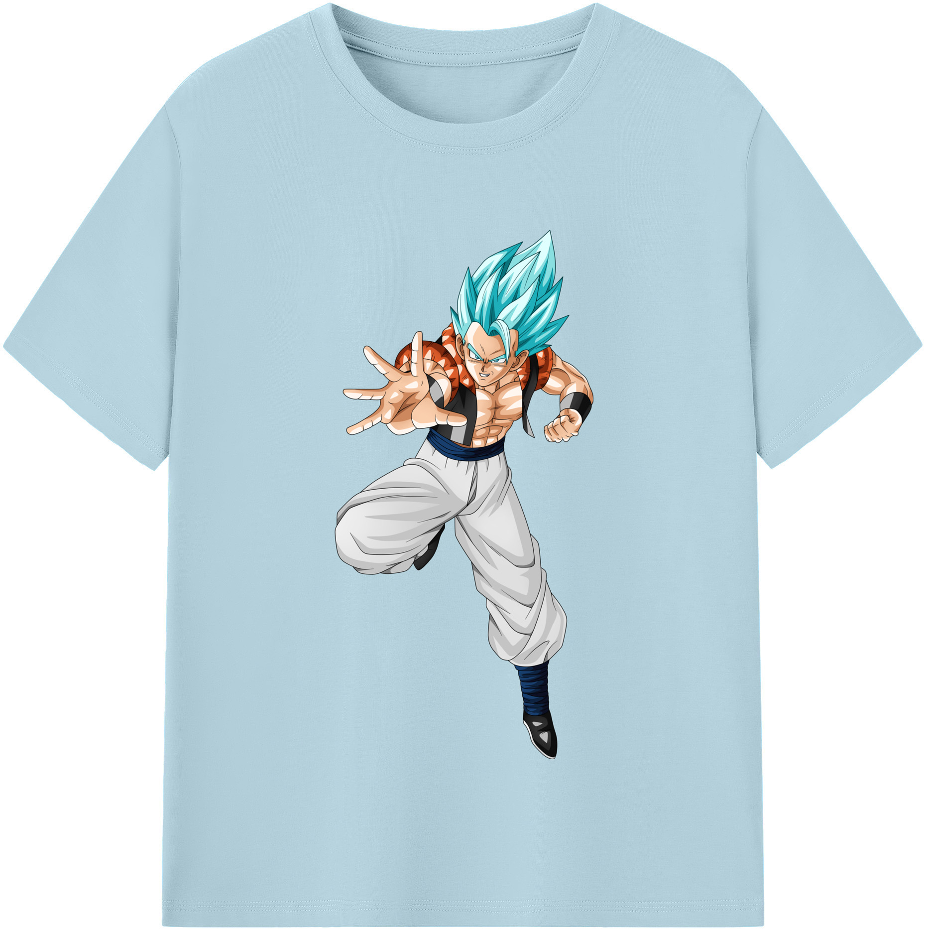 （画像用） ドラゴンボール ベジータ四世（Bejīta Yonsei）DRAGON BALL Vegeta IV 綿100％半袖Tシャツ（フロントプリント）